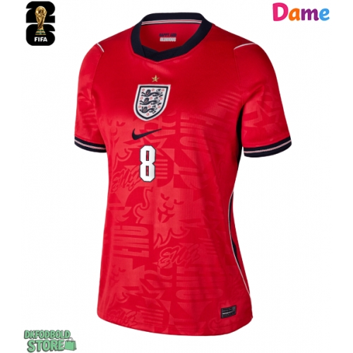 England Elliot Anderson #8 Replika Udebanetrøje Dame VM 2026 Kortærmet
